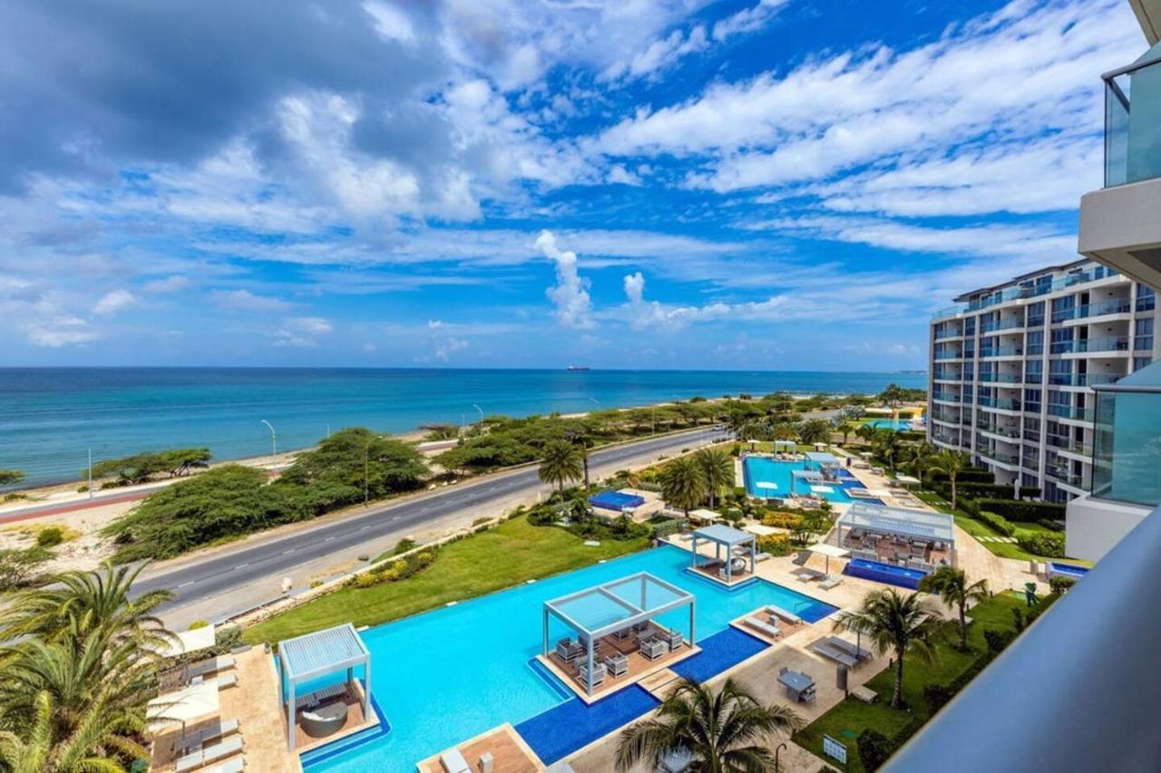 Breath Taking Beach Front Views Condo Eagle Beach Palm Beach Buitenkant foto